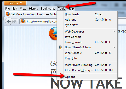 Firefox-Tools-Menu-and-click-Options.png