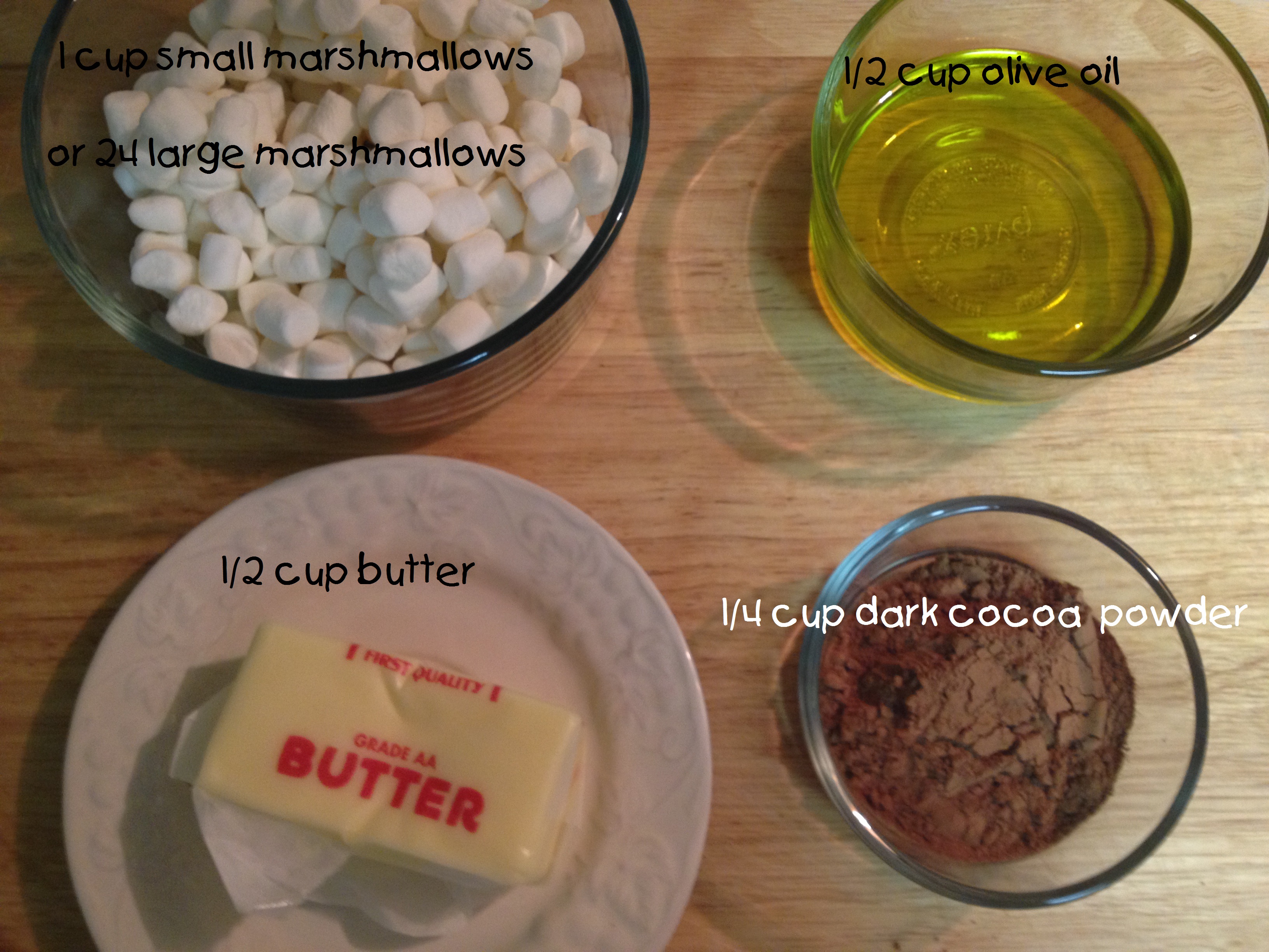 First ingredients needed  for Chocolate Mexican Cake.jpg