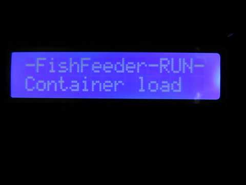 FishFeeder LCD screen