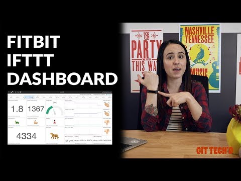 Fitbit IFTTT Dashboard | GIT TECH'D