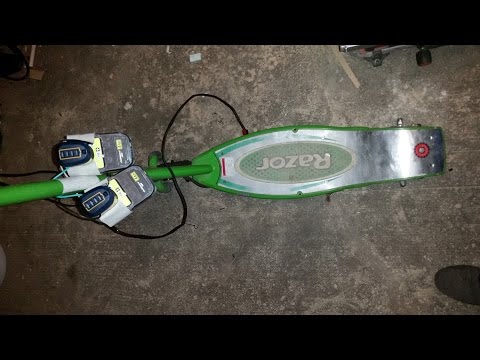 Fix and supercharge a junk e-scooter