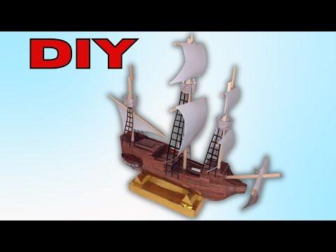 Float Your soda can Boat! DIY sailing ship made from Soda Cans!