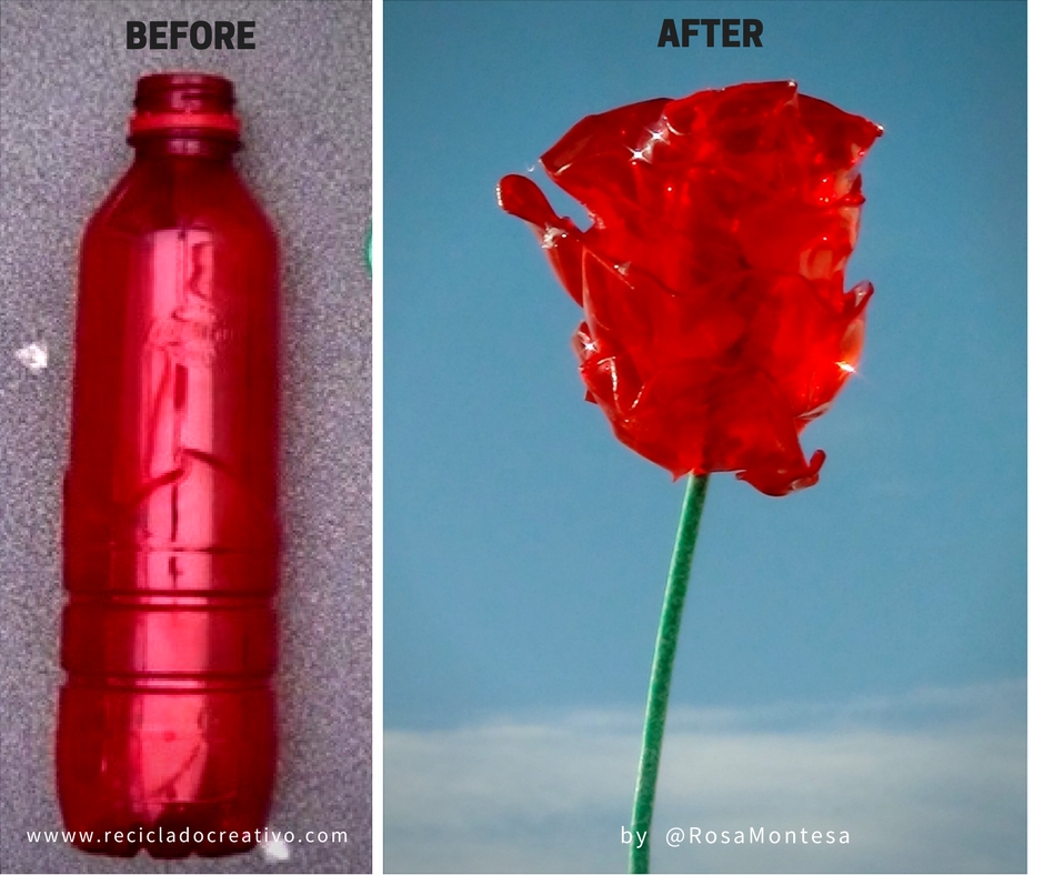 Flowers out of recycled plastic bottles (10).jpg