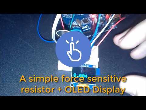 Force Sensing Resistor (FSR) Arduino Simple Tutorial