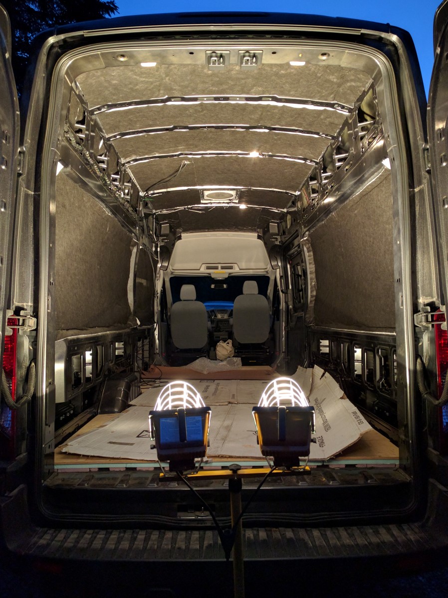 Ford Transit Camper Van Thinsulate Installation (17).jpg