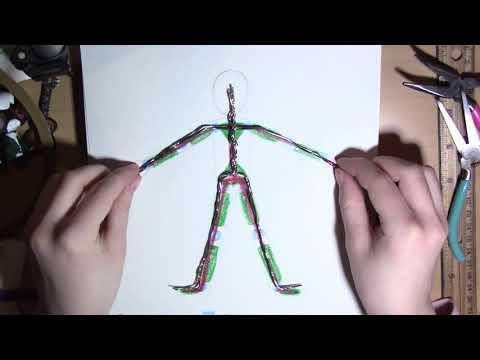 Frank Zappa Puppet: Armature Timelapse - Arms