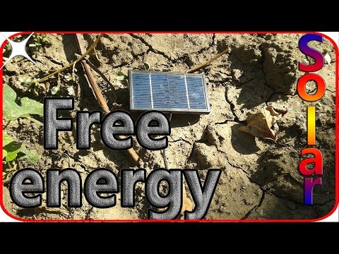 Free energy solar power radio diy