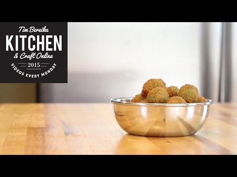 Fried Olives Stuffed with Gorgonzola Cheese - Recipe and How To