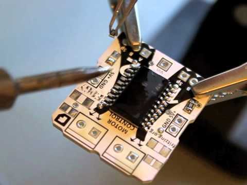 Fritzing Fab SMD soldering