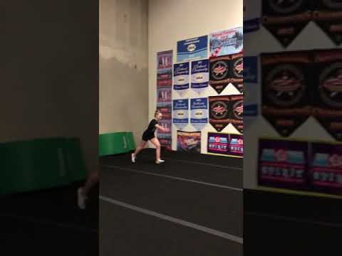 Front handspring step out