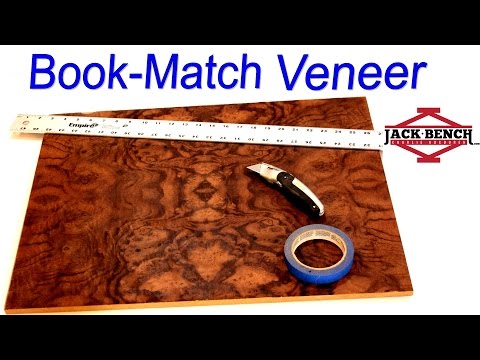 Fun with Wood Veneer! - 4 Way Book Match