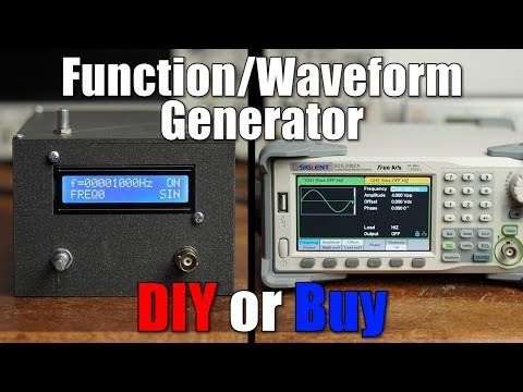 Function/Waveform Generator || DIY or Buy