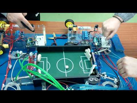 Futbolin elektro-pneumatikoa arduinoarekin