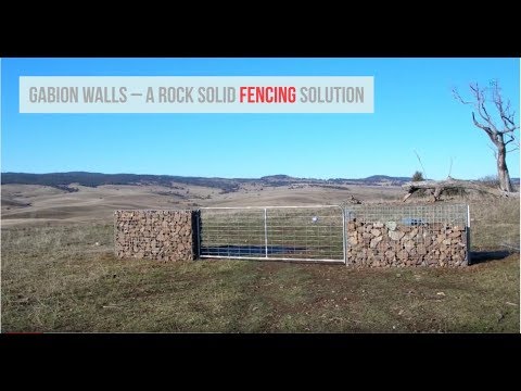 GABION WALLS &ndash; A ROCK SOLID FENCING SOLUTION