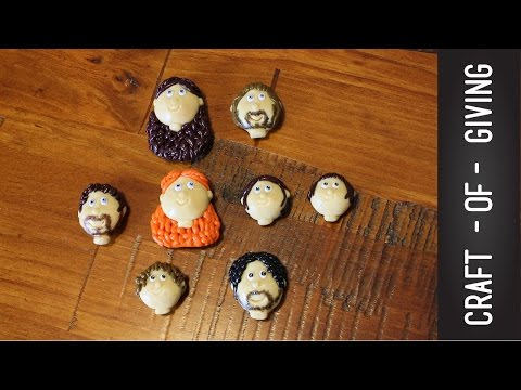 GAME OF THRONES - STARK FAMILY MAGNETS #2 | Craft of Giving