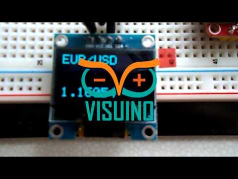 GET LIVE FOREX EUR/USD Price on Arduino