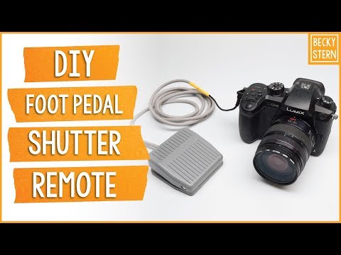 GH5 Foot Pedal Shutter Remote // Becky Stern