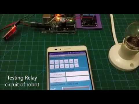 GO-4 Smart Home Arduino bot - part 2 (testing relay circuit)