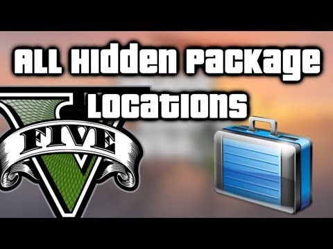 GTA V (5) - All Hidden Packages Locations - Easy $150,000+!