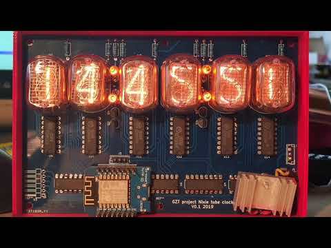 GZT Nixie Clock