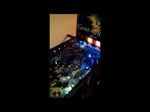 Game of Thrones Homemade Pinball game play