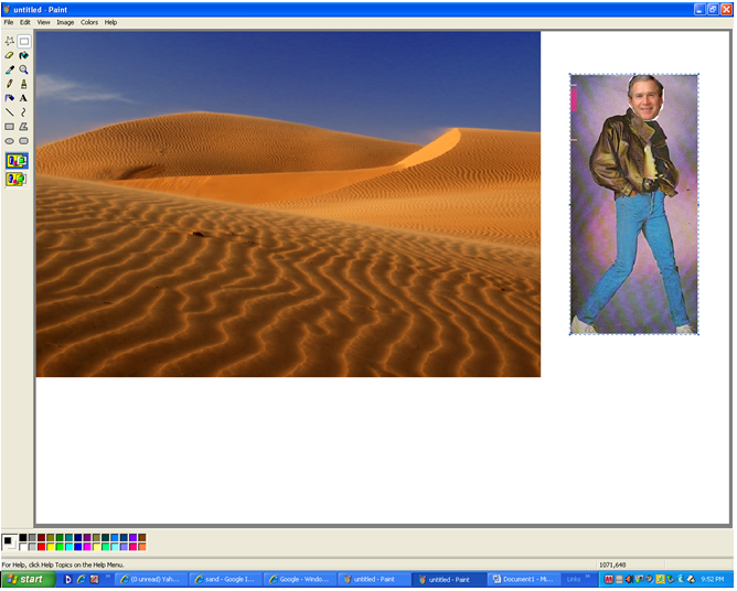 George and Desert.bmp