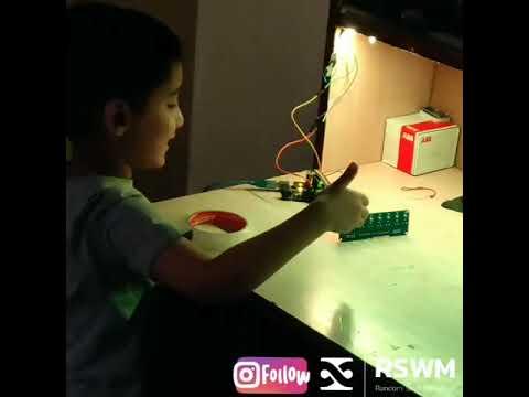 Gesture Controlled Interactive Desk Light