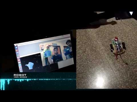 Gesture Hawk - Hand Gesture Controlled Bot, Robotics Club, IIT Guwahati