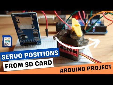 Get Servo Motor Positions from SD Card