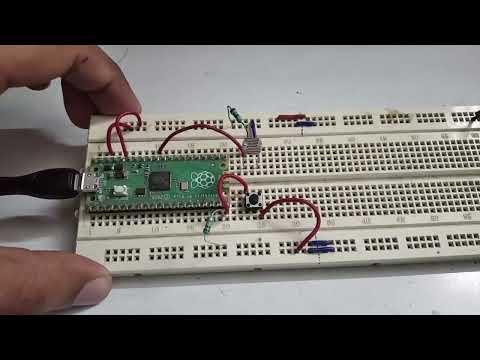 Get sensor data graph using Raspberry pi pico, Python and quickchart API.