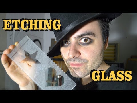 Glass Etching - Cheap Method