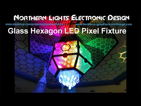 Glass Hexagon LED Pixel Fixture - Assembly &amp;amp; Sequencing