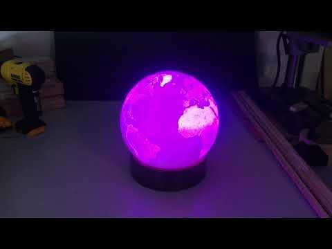 Globe Lithophane Lamp RGB