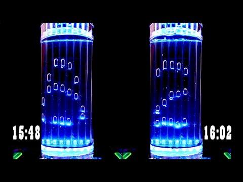 Glowing Air-Bubble Clock - ver.1 ; powered by ESP8266