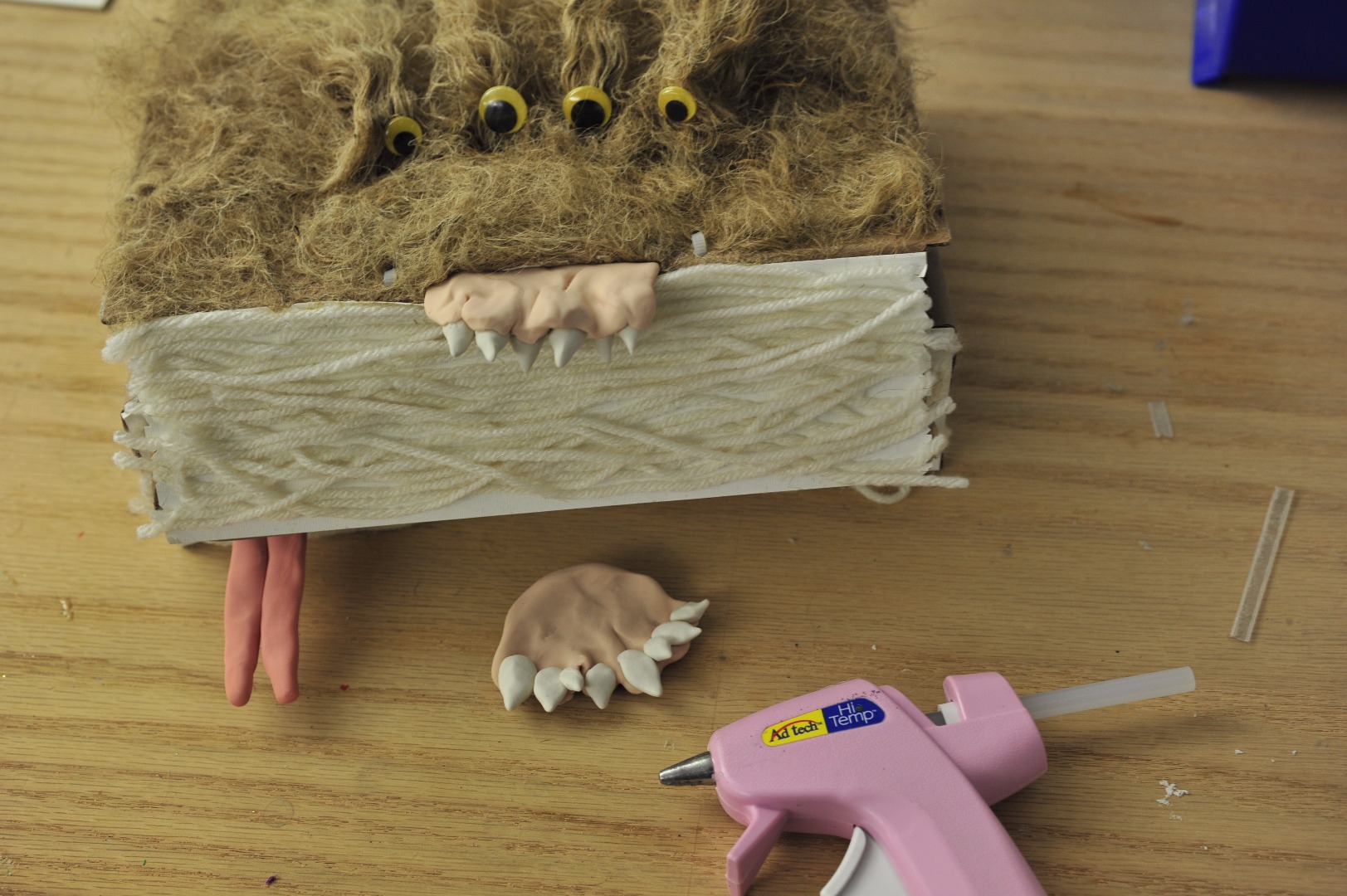 Gluing the Bottom Mouth Piece.JPG