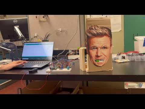 Gordon Ramsay Mechatronics Face