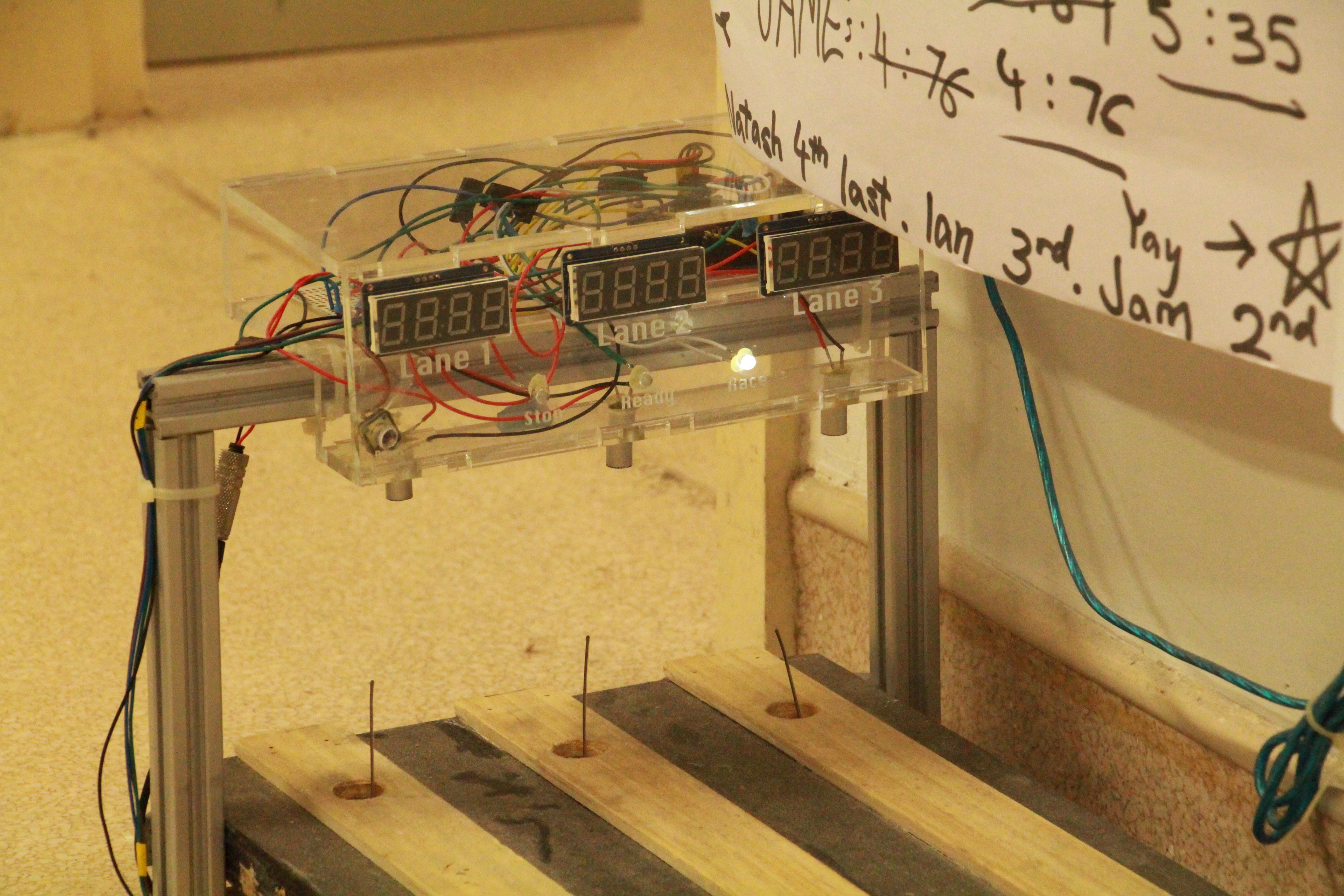 Grade 6 pine wood derby initial setup 1.jpg