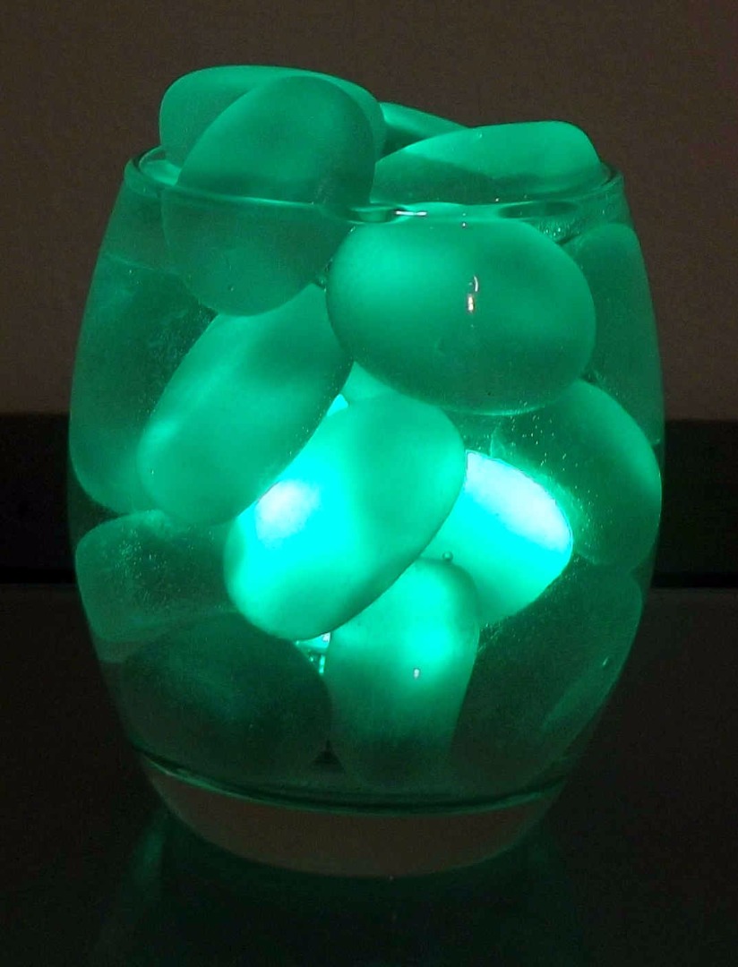 Green mood lamp light view.JPG