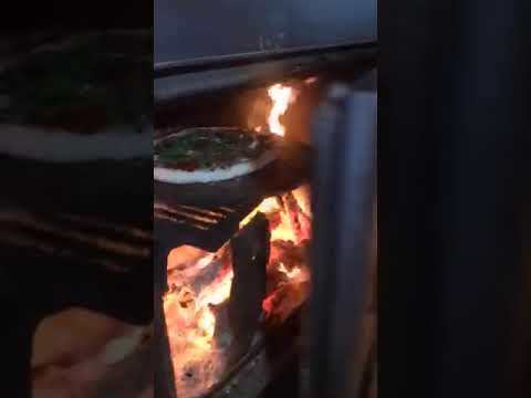 Grilling Pizza in Indoor Wood &amp;quot;Oven&amp;quot;