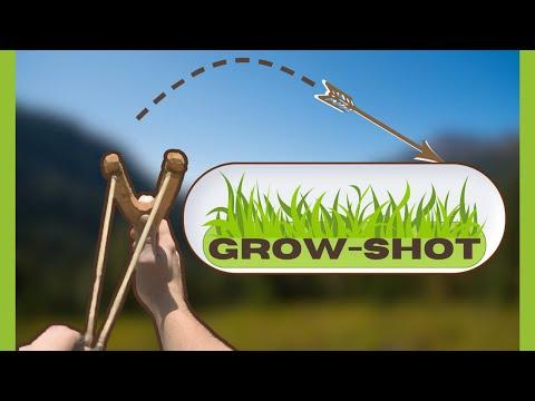 Grow-Shot, Compostable Fertilizer Crossbow Bolts &amp; Slingshot Pellets