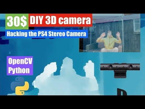 HACK PlayStation 4 eye cam into a cheap 3D stereo vision camera for Python OpenCV and Linux