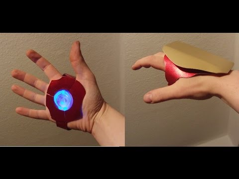 HALLOWEEN DIY: 5$ Iron Man Repulsor in 10 Minutes