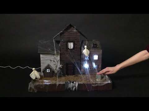 HAUNTED HOUSE made with Arduino | Muna, Mei and Cris