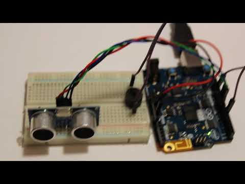 HC-SR04 + Buzzer + Arduino: Parking Assist Sensor