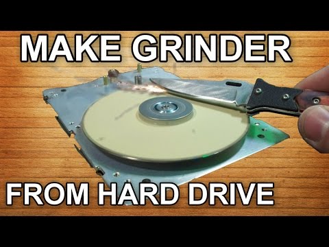 HDD HACK - Make Grinder From Old Hard Drive