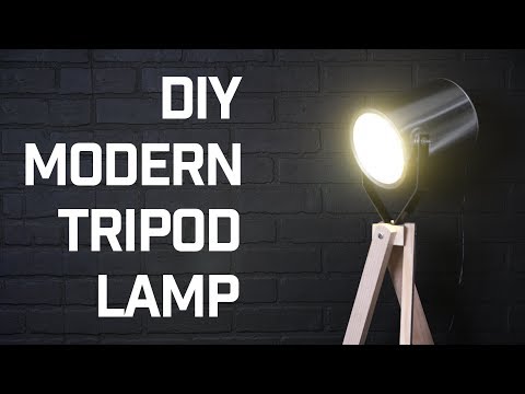 HOW TO // DIY &amp;quot;Designer&amp;quot; Floor Lamp