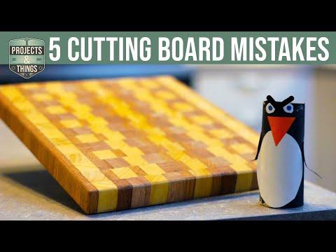 HOW TO | 5 Cutting Board Mistakes to Avoid | Make your Own Cutting Board