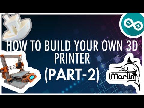 HOW TO BUILD PRUSA i3 MK2 3D PRINTER: Program your DIY 3D printer using Marlin &amp;amp; Arduino (Part 2)