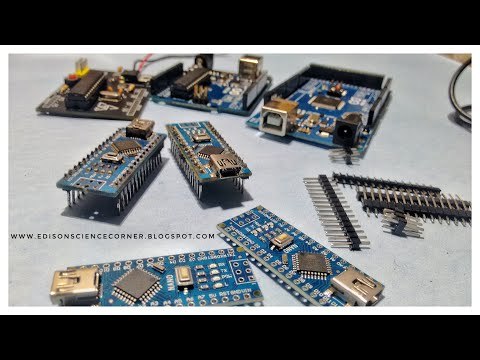 HOW TO BURN BOOTLOADER IN ATMEGA using arduino |EDISON SCIENCE CORNER