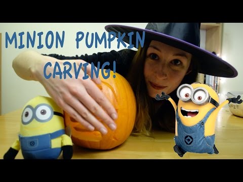 HOW TO CARVE A 'DESPICABLE ME' MINION PUMPKIN